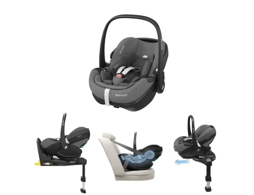 Autostoel Maxi-Cosi Pebble 360° Pro Slide Tech Select Grey