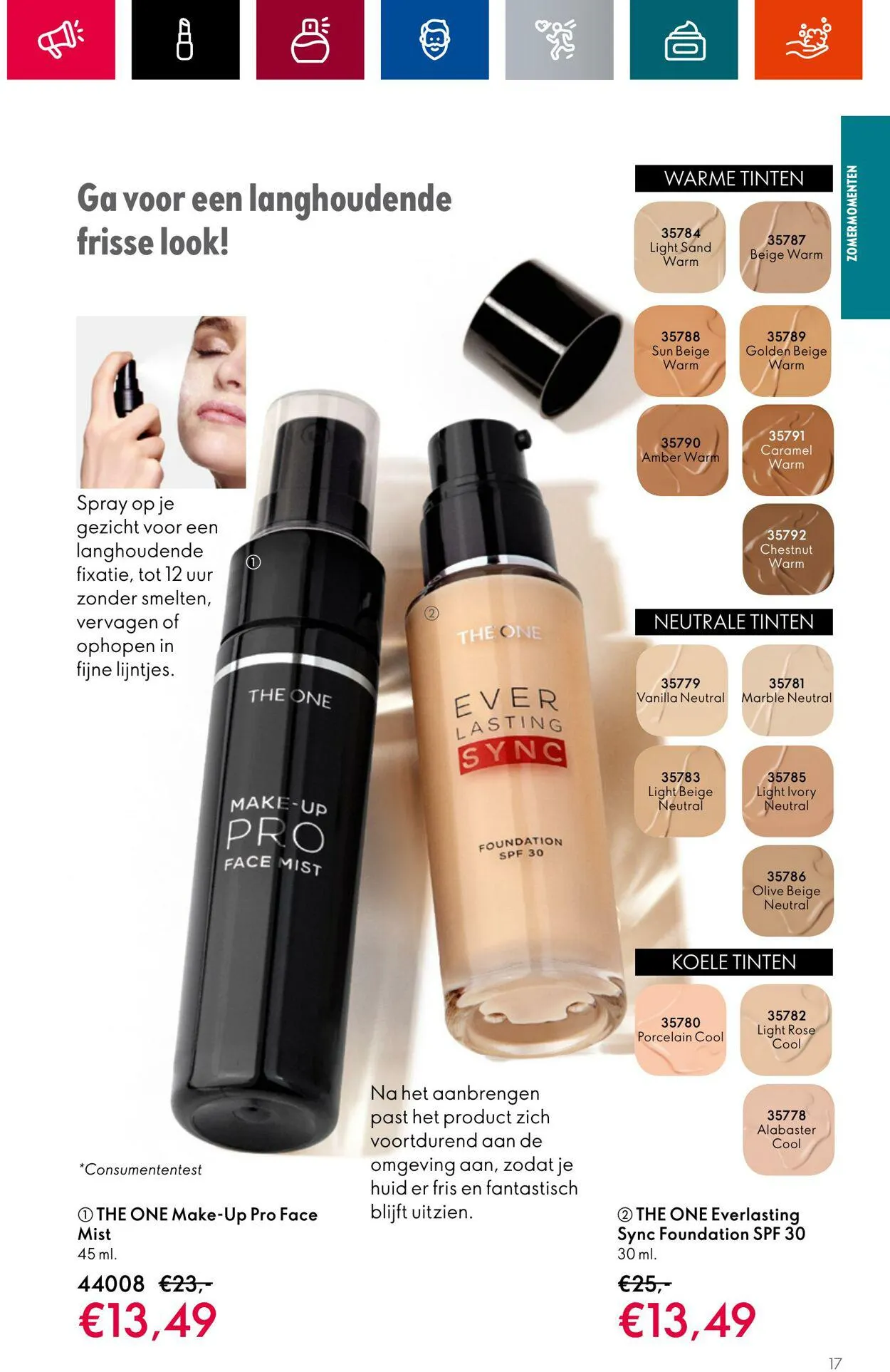 Oriflame Actuele folder van 28 juni tot 18 juli 2023 - Folder pagina 17