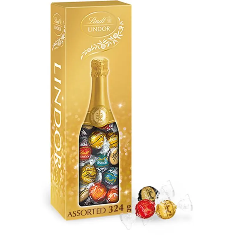 Lindt Lindor chocolade bonbons kerstcadeau