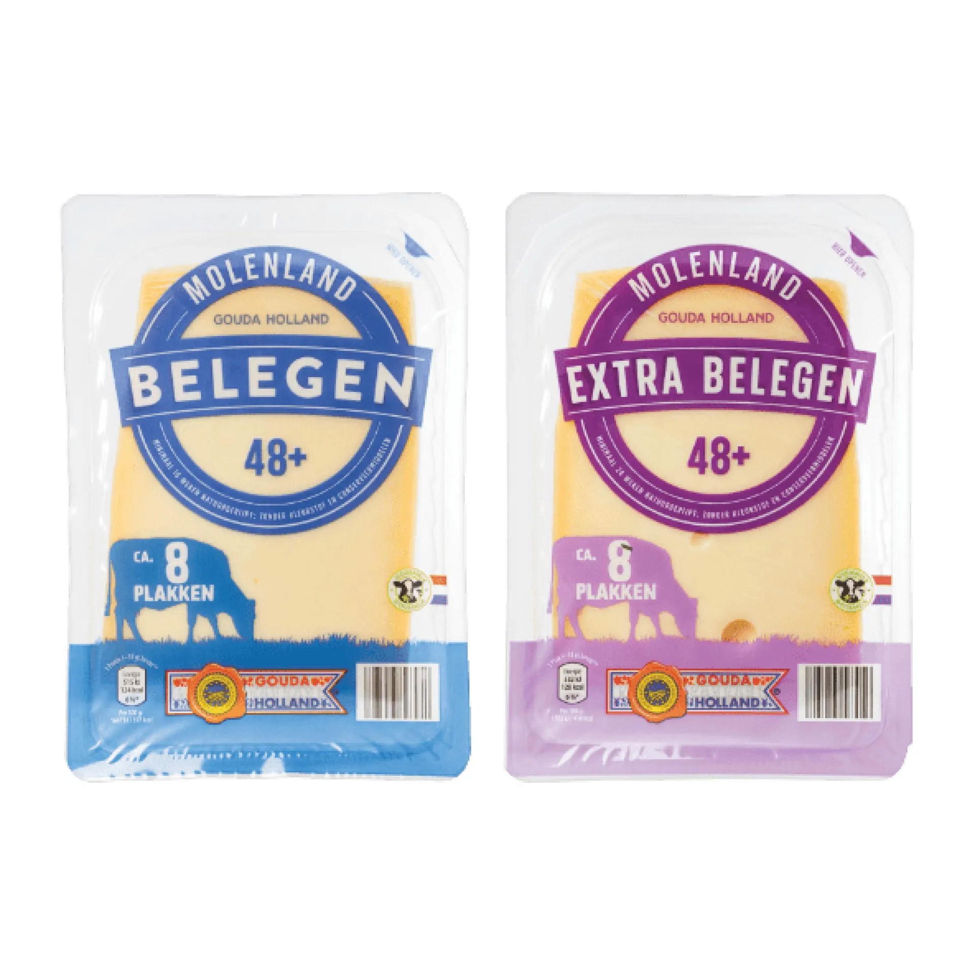 Molenland Goudse kaasplakken belegen 48+