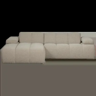 Mojo Chaise Longue - Bouclé - Beige Melange Mojo Chaise Longue - Links - Bouclé - Beige Melange