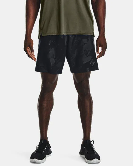 Herenshorts UA Woven Emboss