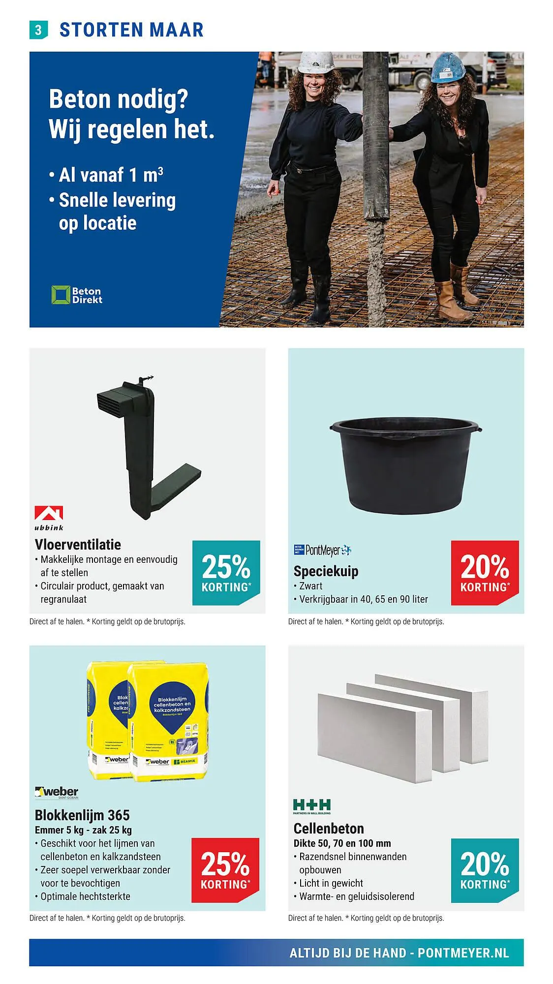 Pontmeyer folder van 1 september tot 30 september 2025 - Folder pagina 3
