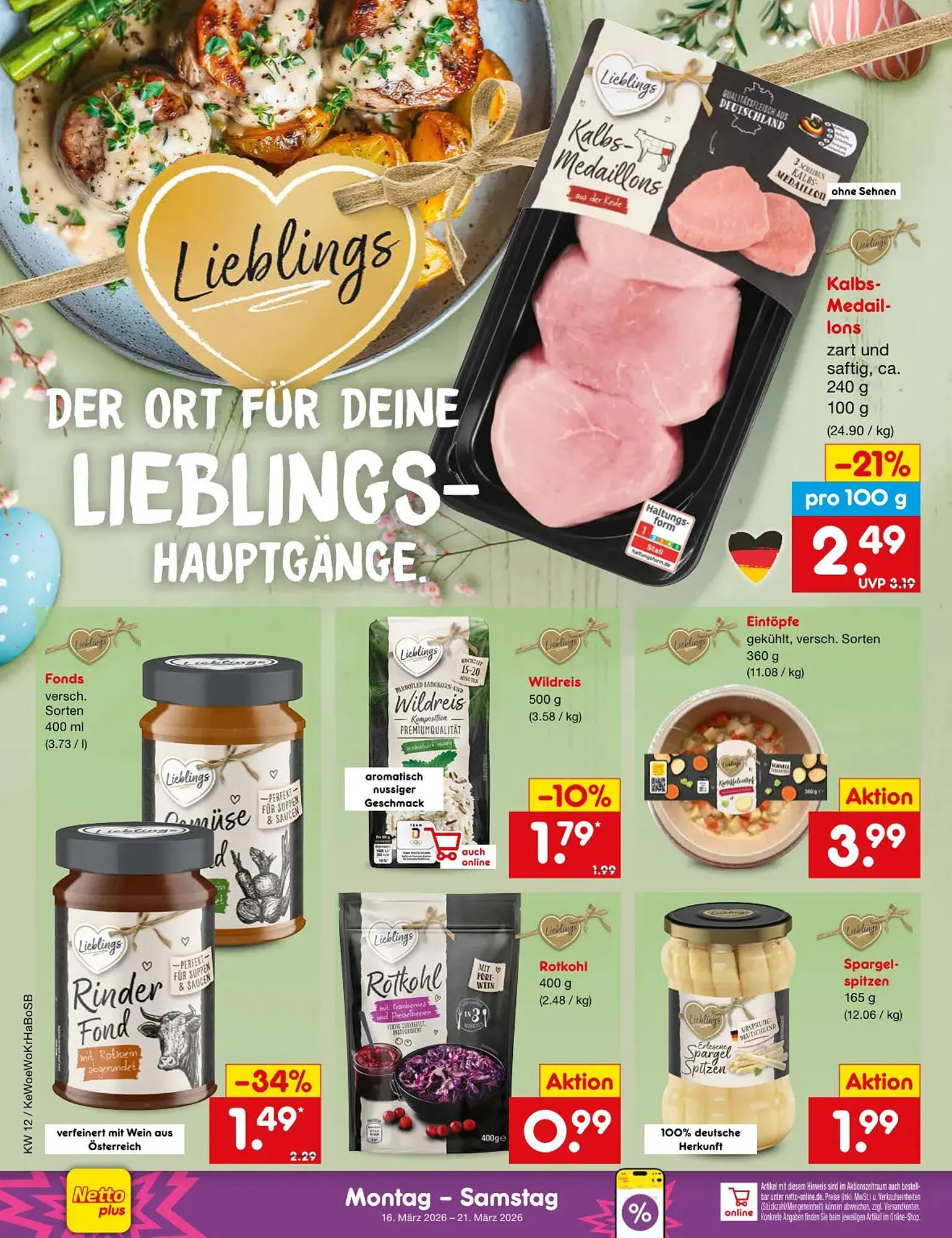 Netto Marken-Discount DE folder van 16 maart tot 21 maart 2026 - Folder pagina 20