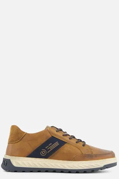 Bugatti Exter Sneakers cognac Leer