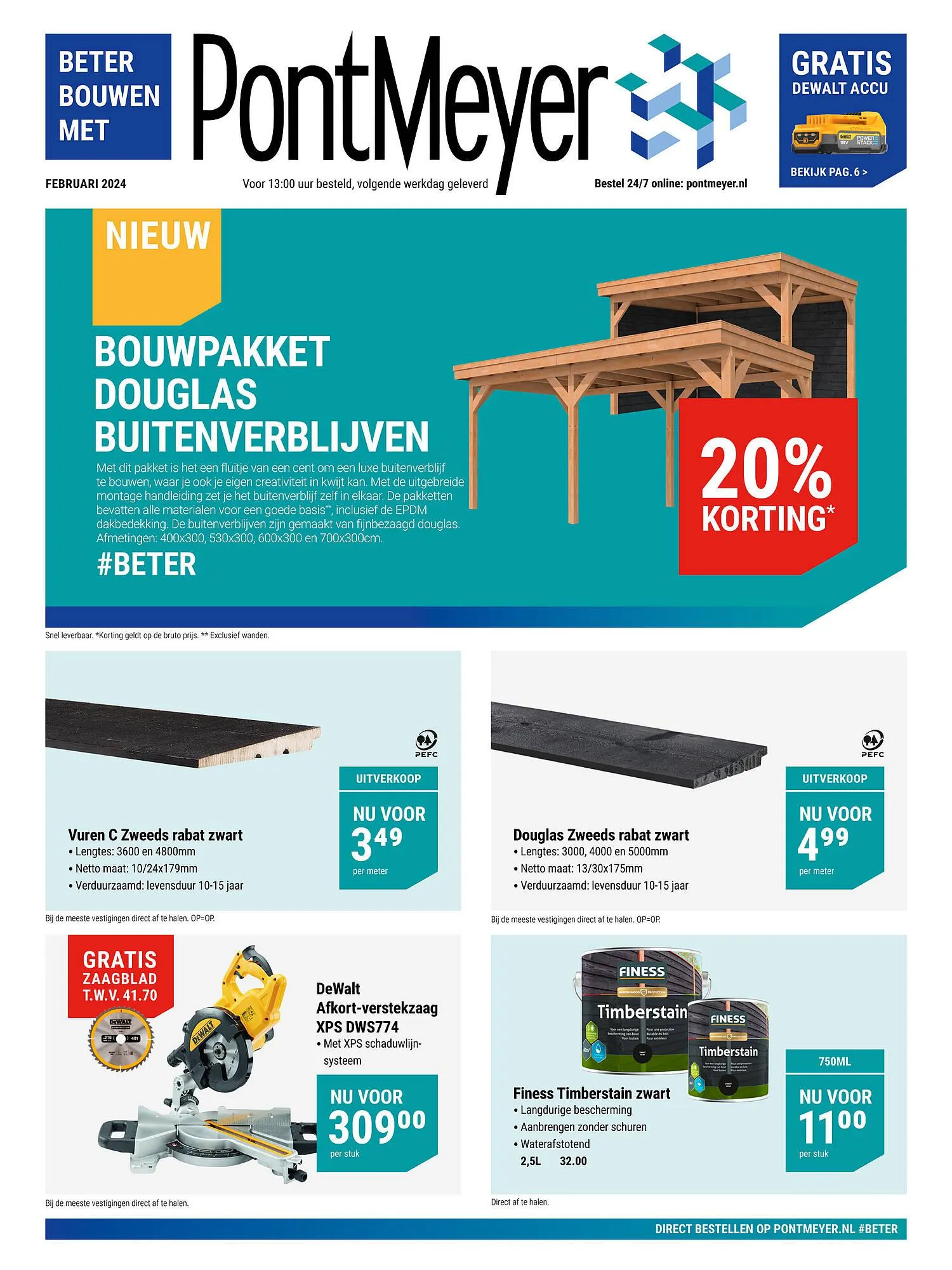 Pontmeyer folder van 25 januari tot 29 februari 2024 - Folder pagina 