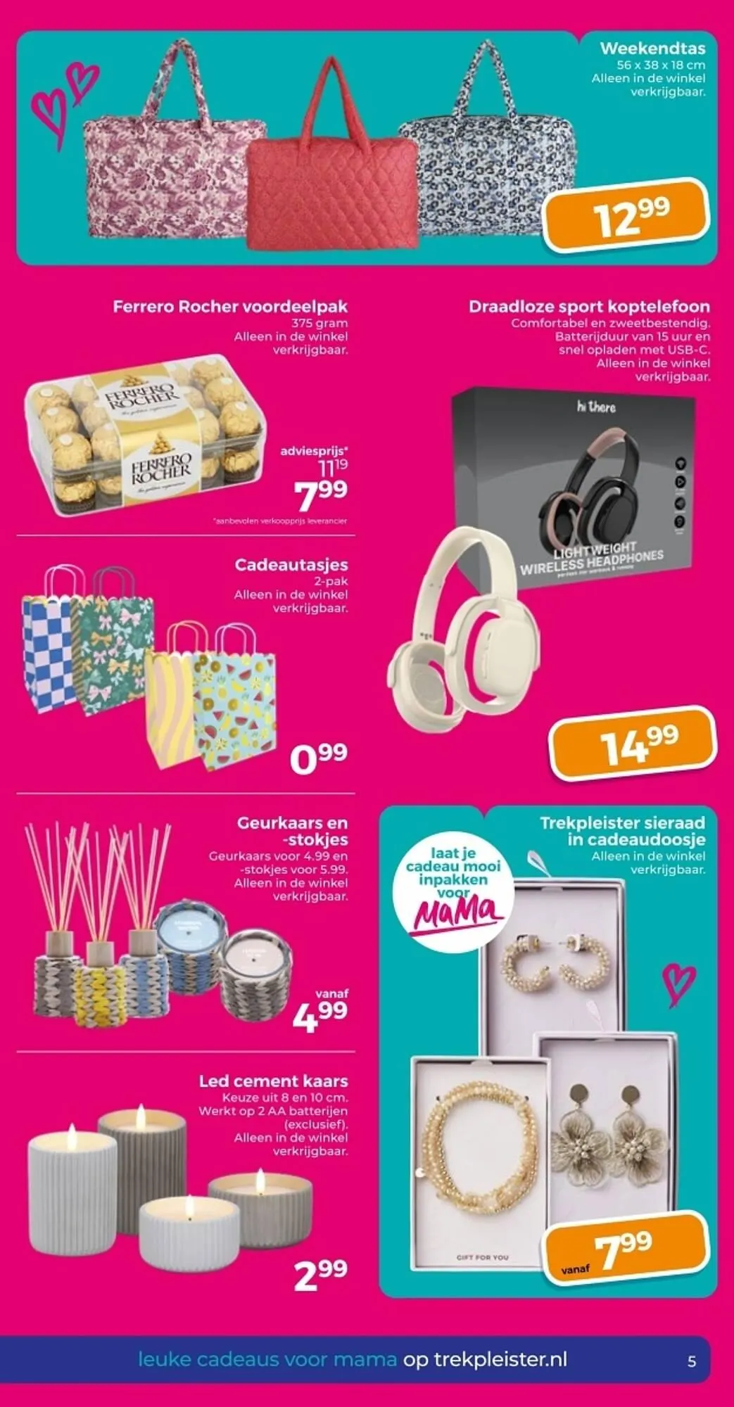 Trekpleister folder van 28 april tot 3 mei 2026 - Folder pagina 5