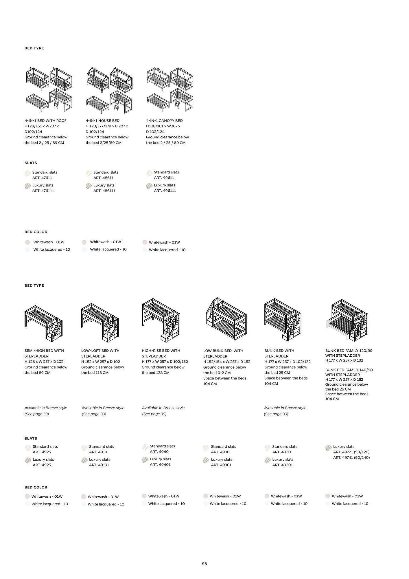 LIFETIME Kidsrooms folder van 6 januari tot 31 december 2025 - Folder pagina 98