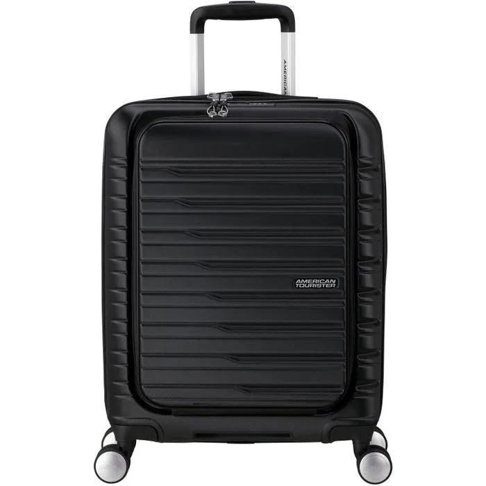 American Tourister Flashline Easy Access 55 koffer shadow black