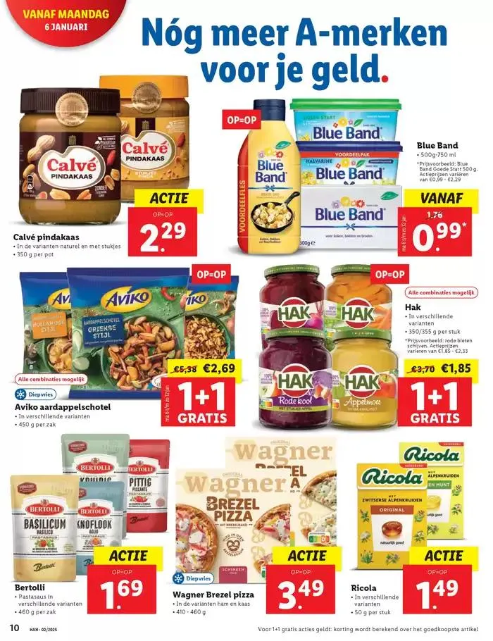 Actuele speciale acties van 2 januari tot 15 januari 2025 - Folder pagina 10