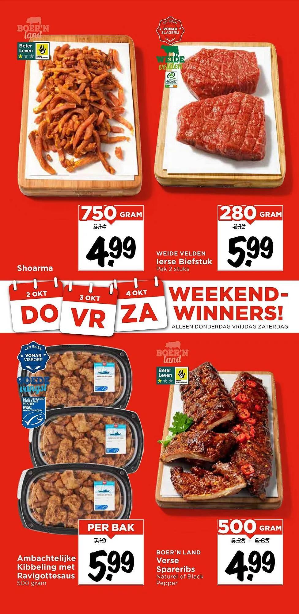 Vomar Voordeelmarkt folder van 2 oktober tot 4 oktober 2025 - Folder pagina 5