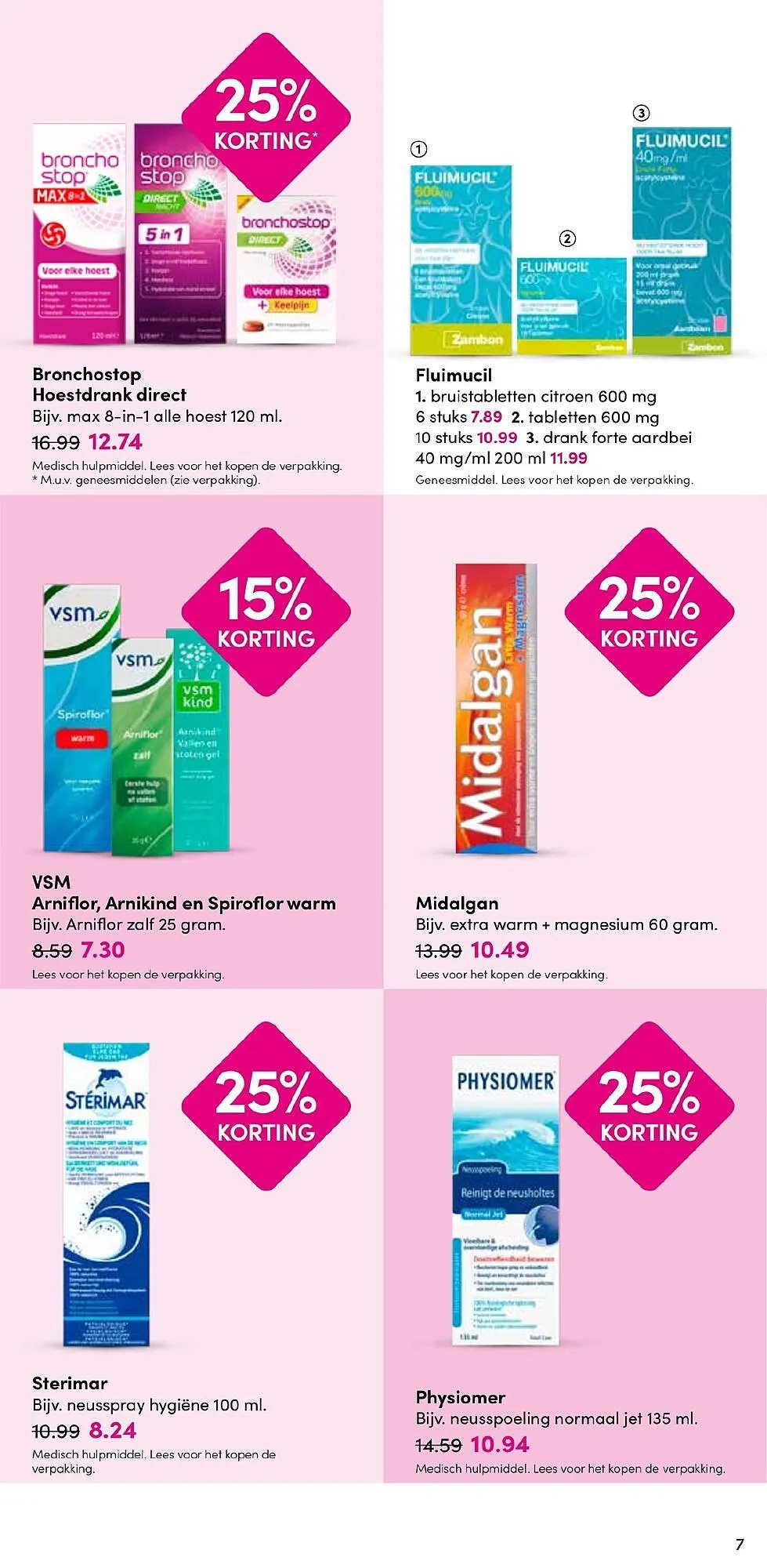 Drogisterij Visser folder van 10 november tot 23 november 2025 - Folder pagina 7