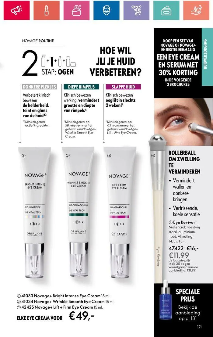 ORIFLAME folder! van 30 mei tot 13 juni 2024 - Folder pagina 121