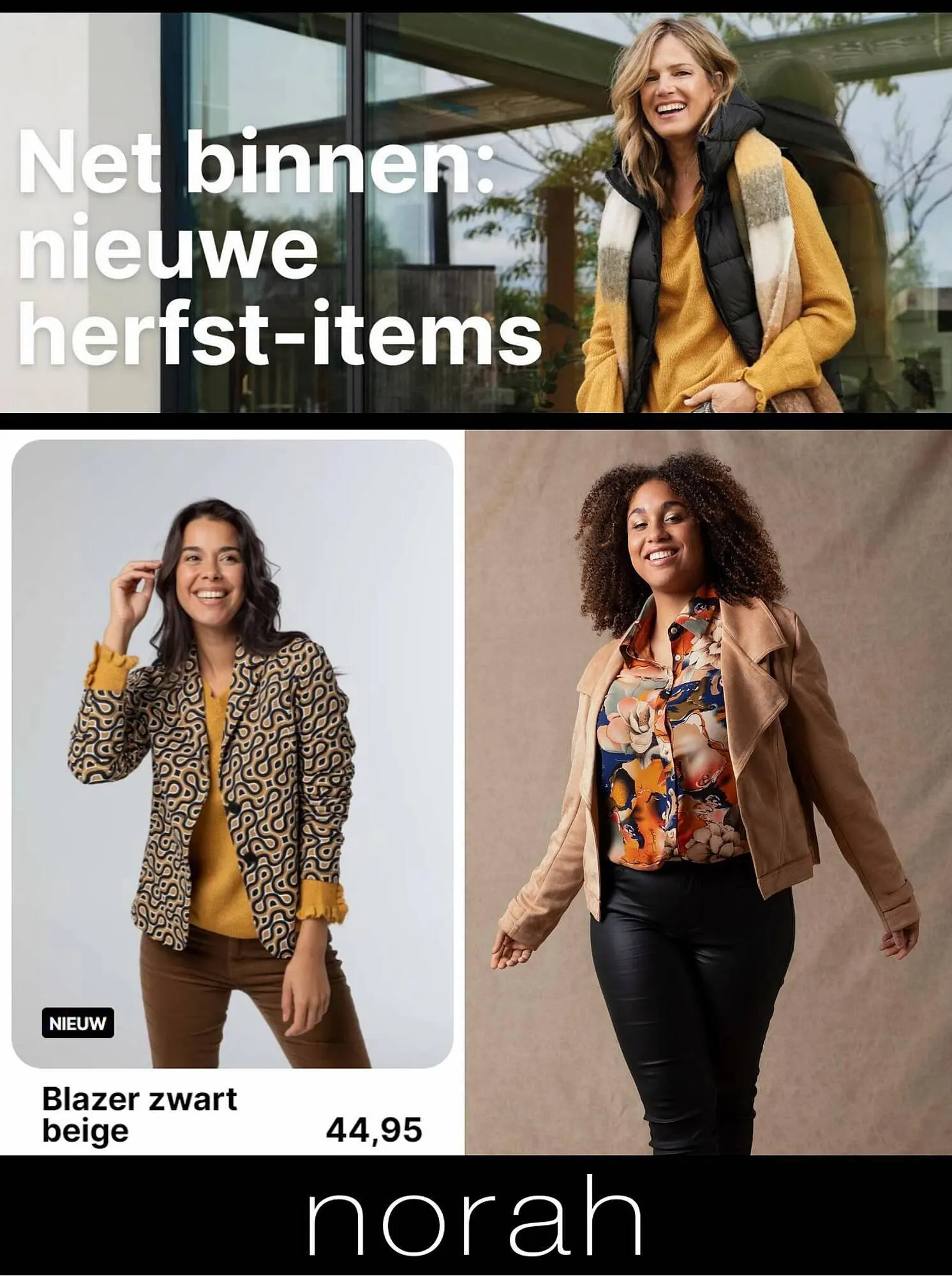 Norah folder van 21 oktober tot 30 oktober 2023 - Folder pagina 1