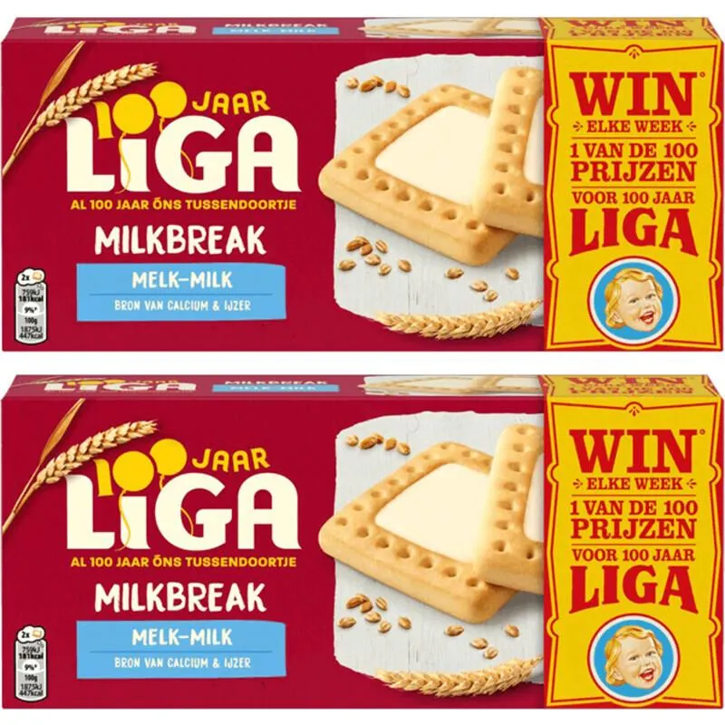 Liga Milkbreak melk koekjes pakket