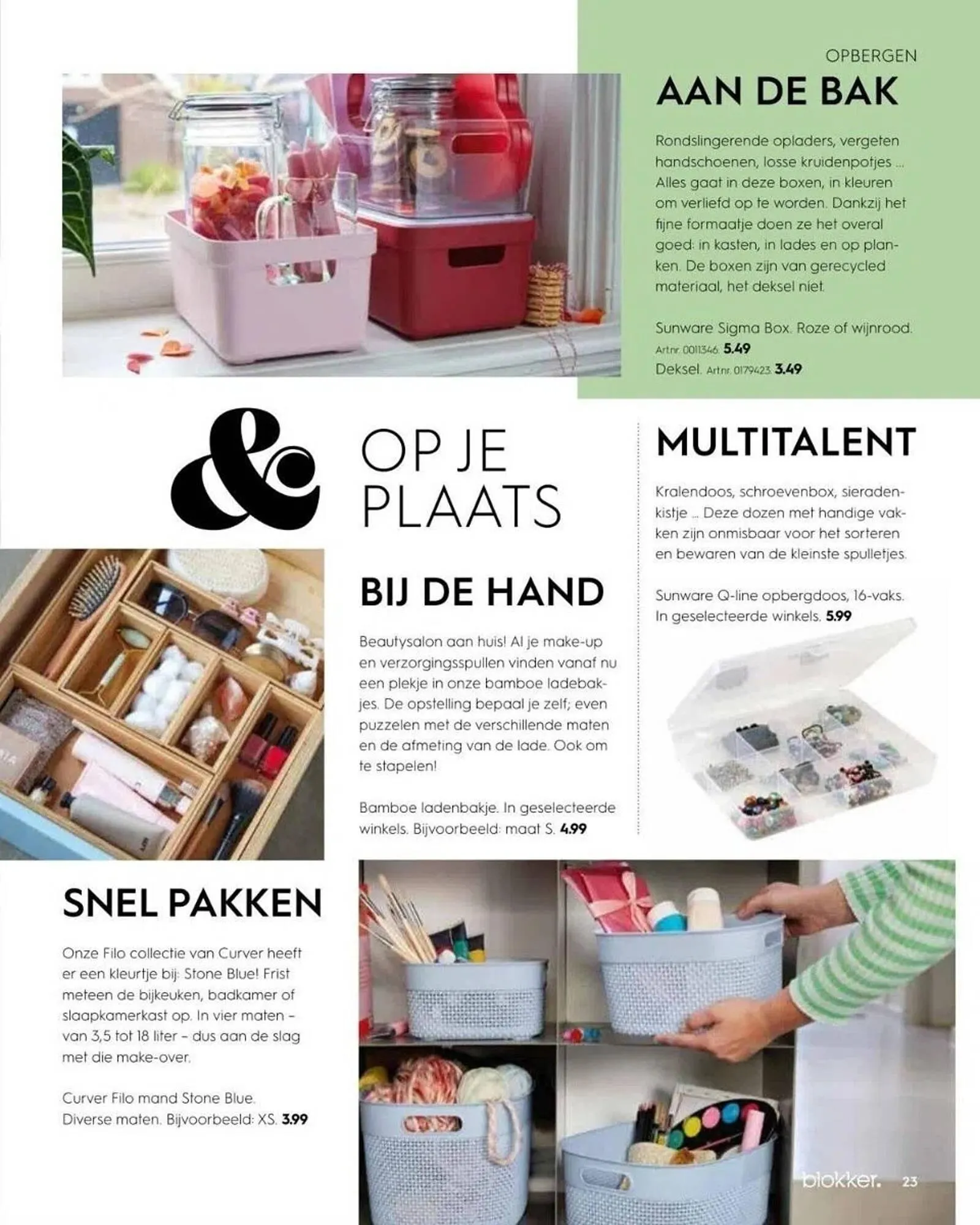 Blokker magazine van 23 januari tot 31 december 2023 - Folder pagina 23