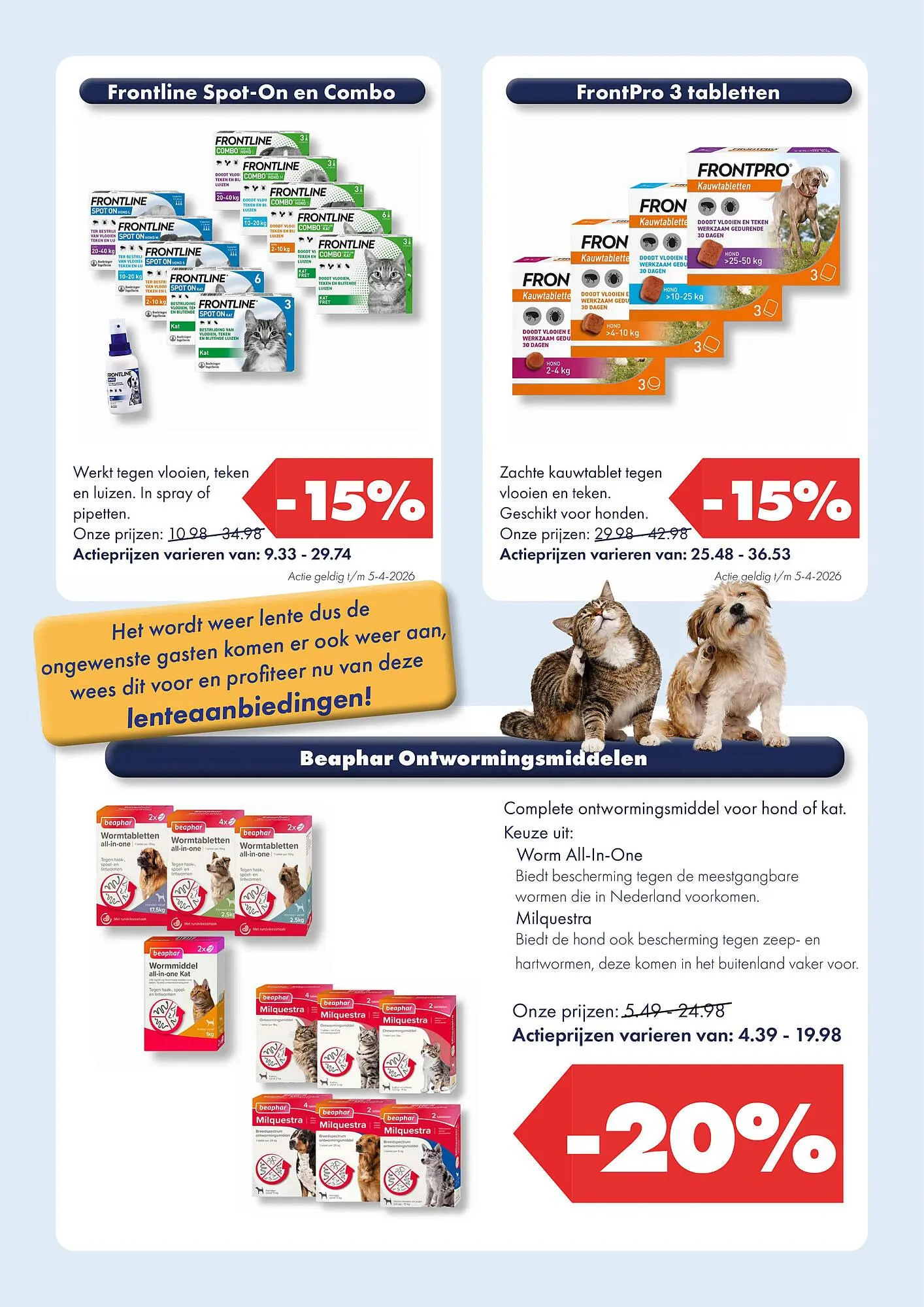 Huisdier Voordeelshop folder van 24 maart tot 5 april 2026 - Folder pagina 9