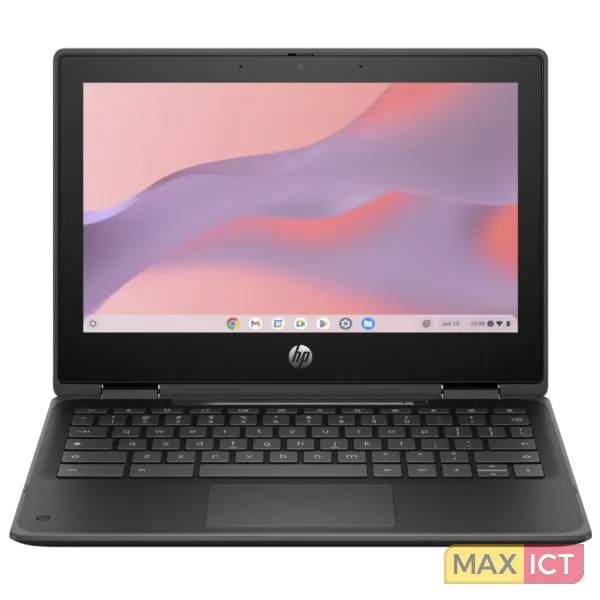 HP Fortis x360 G5 Intel® N N100 Chromebook 29,5 cm (11.6") Touchscreen HD 4 GB LPDDR5-SDRAM 32 GB eMMC Wi-Fi 6E (802.11ax) ChromeOS Zwart