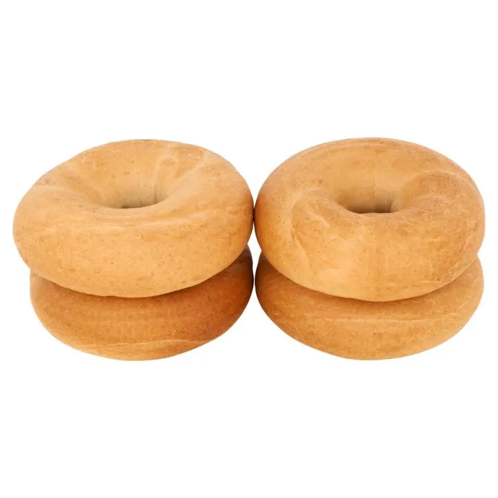 Jumbo Bagels Wit 2 x 2 Stuks