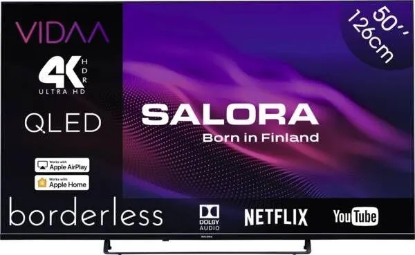Salora QLED50UV1 QLED UHD 4K Smart TV