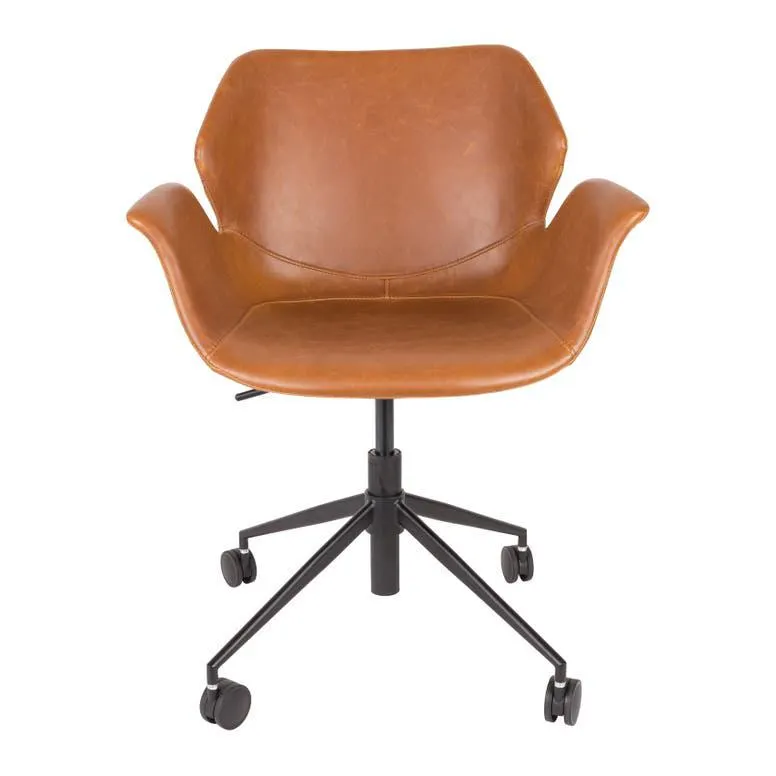 Bureaustoel Nikki - bruin