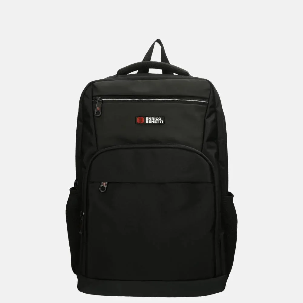 Enrico Benetti Zürich laptoprugzak 15 inch zwart