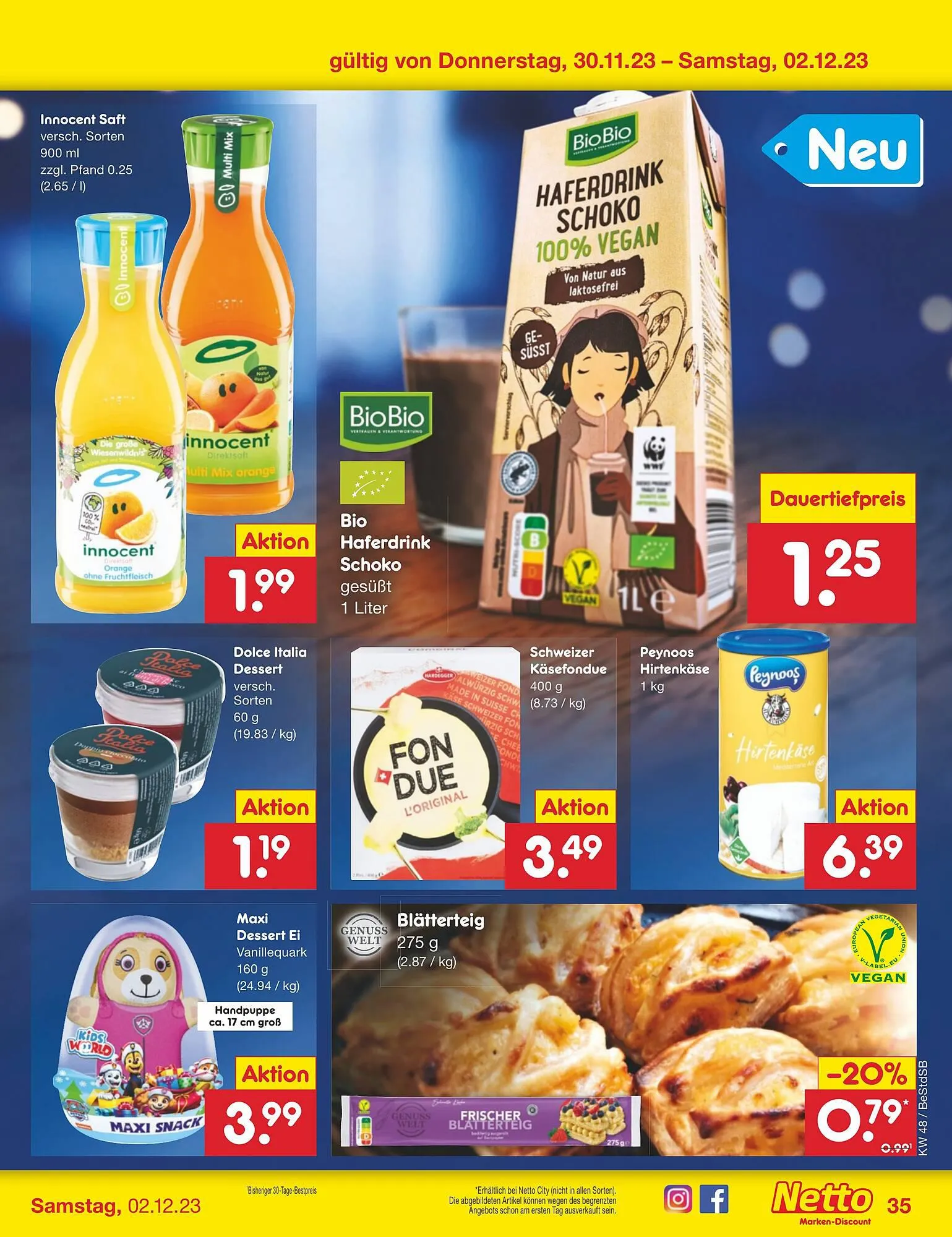 Netto Marken-Discount Duitsland Folder van 27 november tot 2 december 2023 - Folder pagina 33