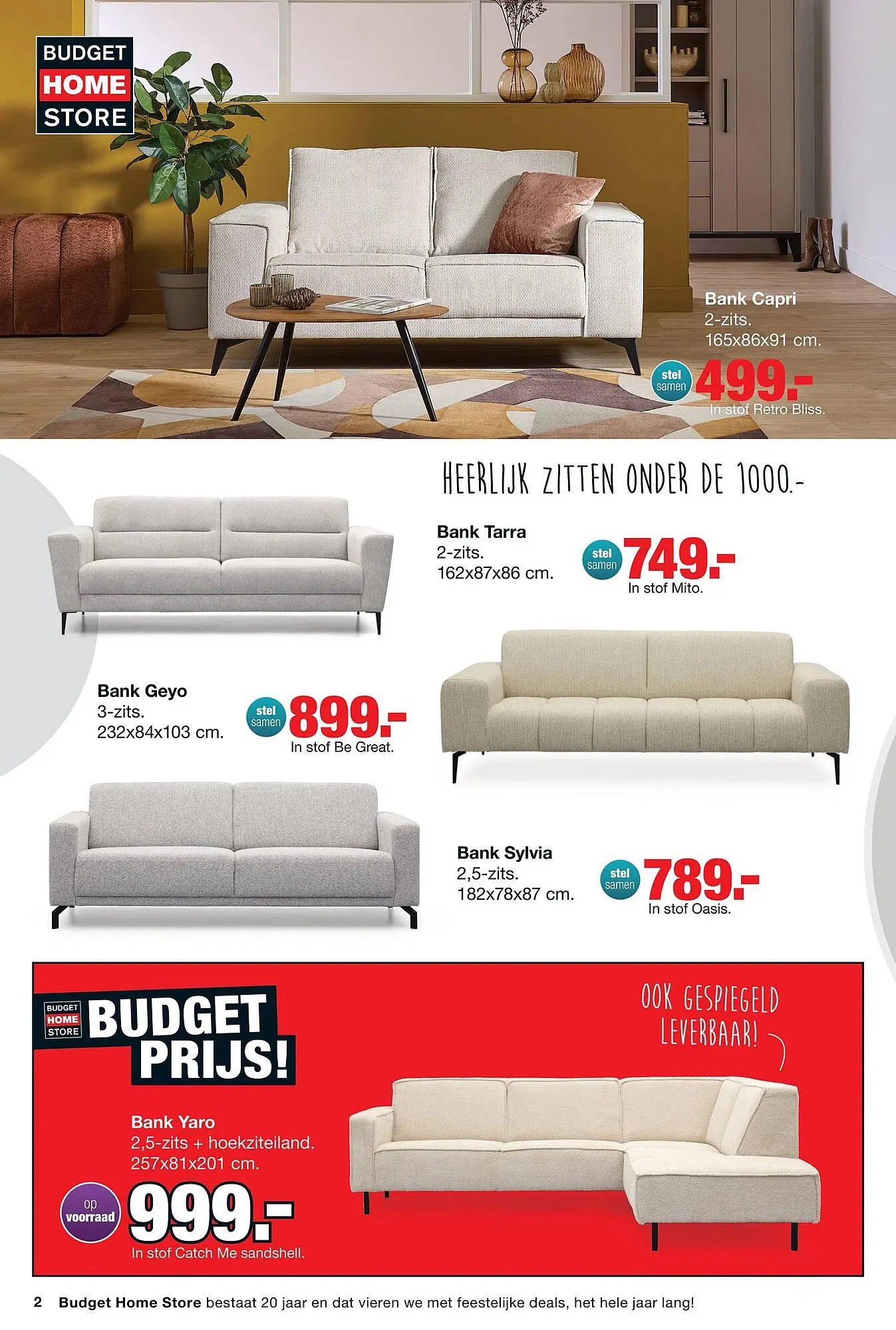 Budget Home Store folder van 26 januari tot 22 februari 2026 - Folder pagina 2
