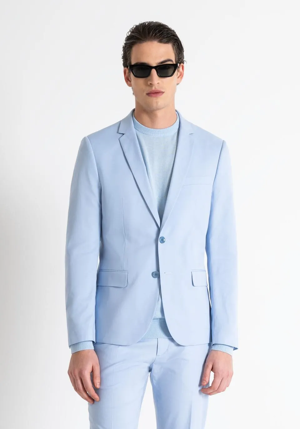 BONNIE SLIM FIT JACKET IN STRETCH COTTON TWILL