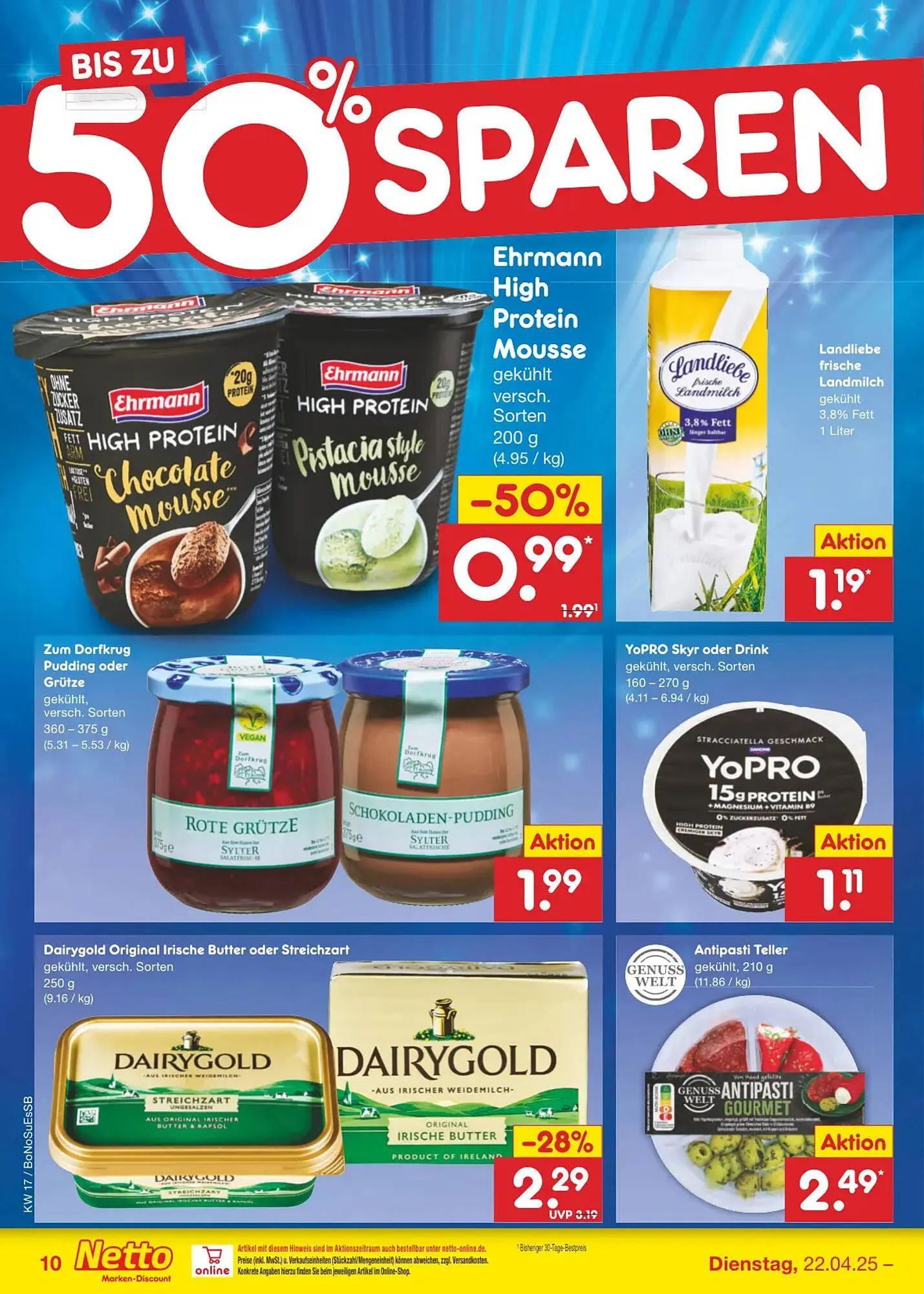 Netto Marken-Discount DE folder van 22 april tot 26 april 2025 - Folder pagina 10