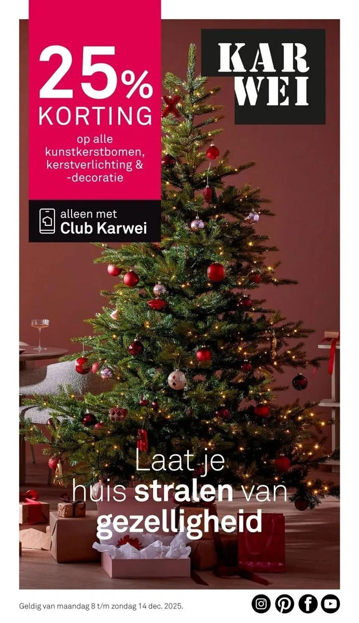 Karwei folder van 8 december tot 14 december 2025 - Folder pagina 1