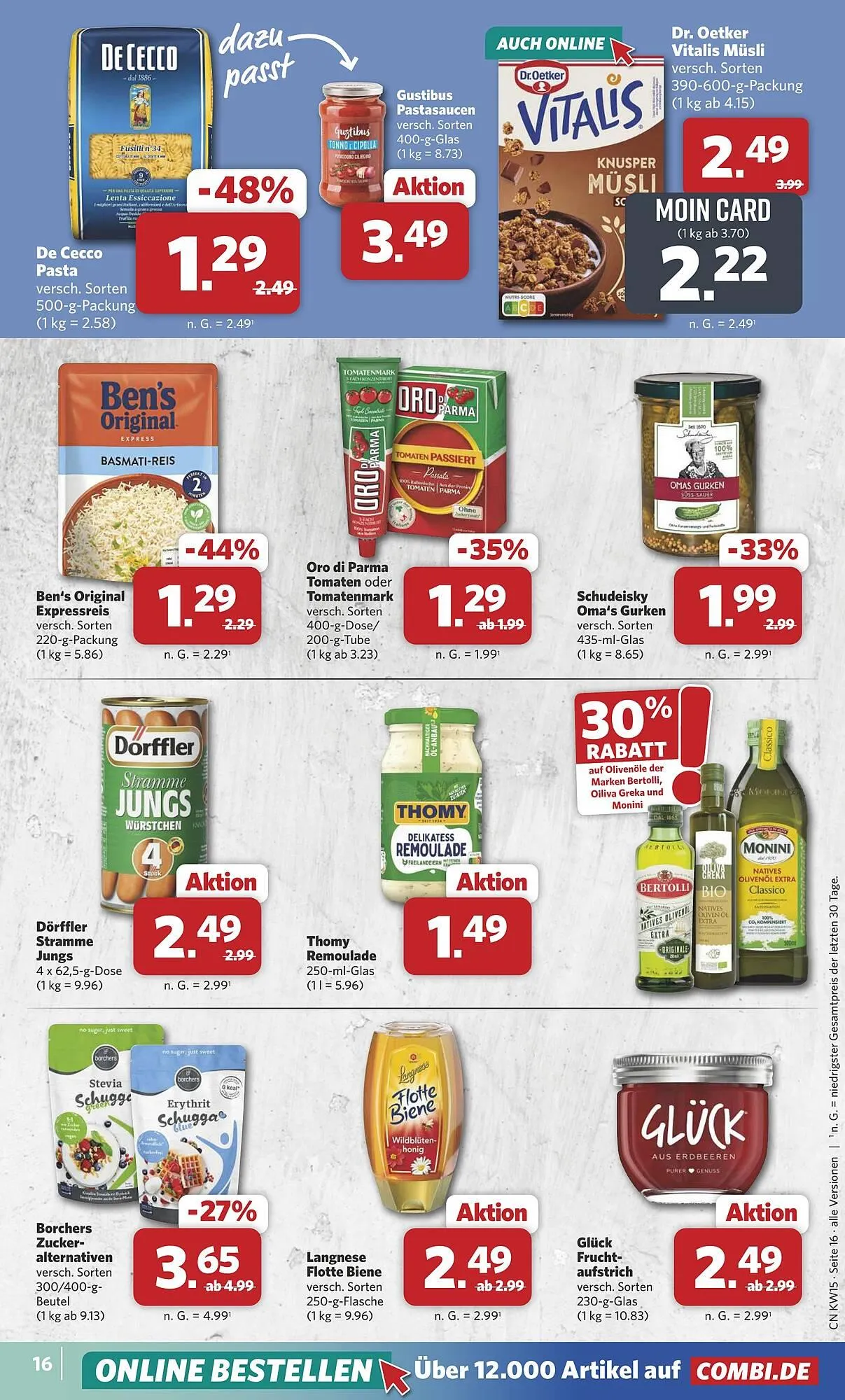 Combi Markt DE folder van 6 april tot 11 april 2026 - Folder pagina 16