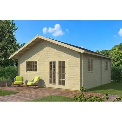 Weka weekendhuis 703 GR3 700x700cm