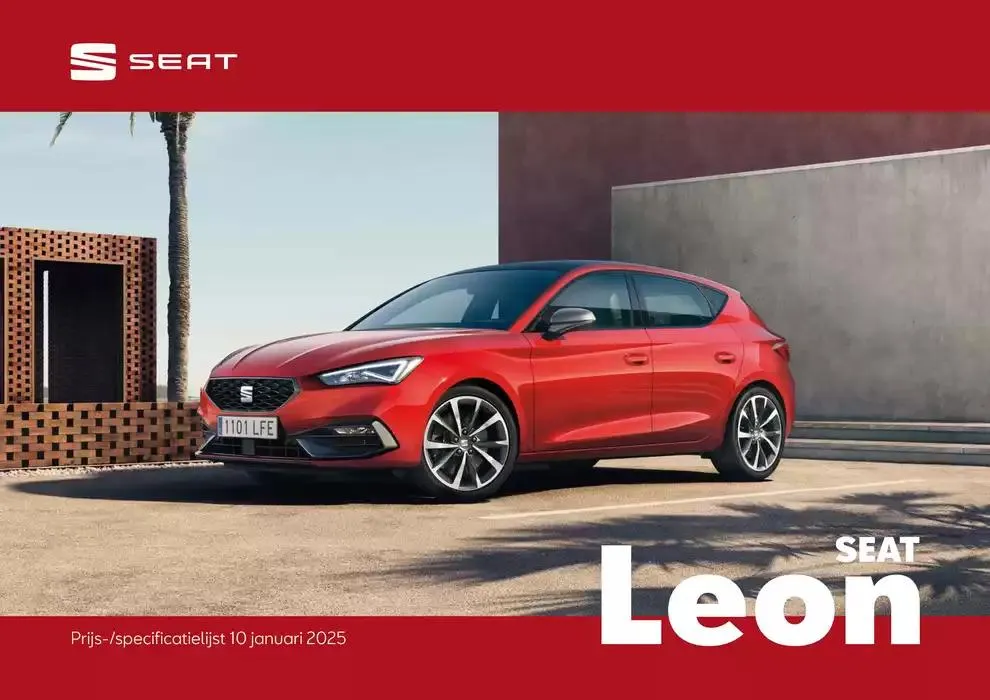 SEAT Leon van 22 januari tot 22 januari 2026 - Folder pagina 1