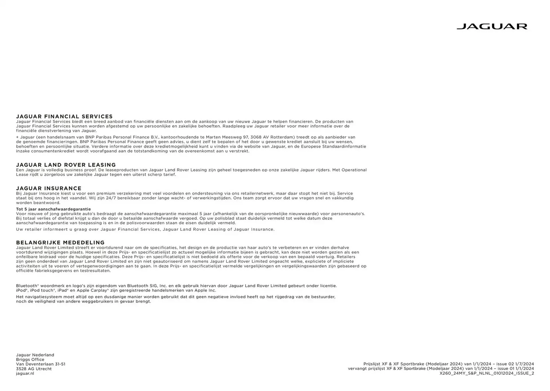 Jaguar folder van 20 november tot 30 juni 2025 - Folder pagina 14