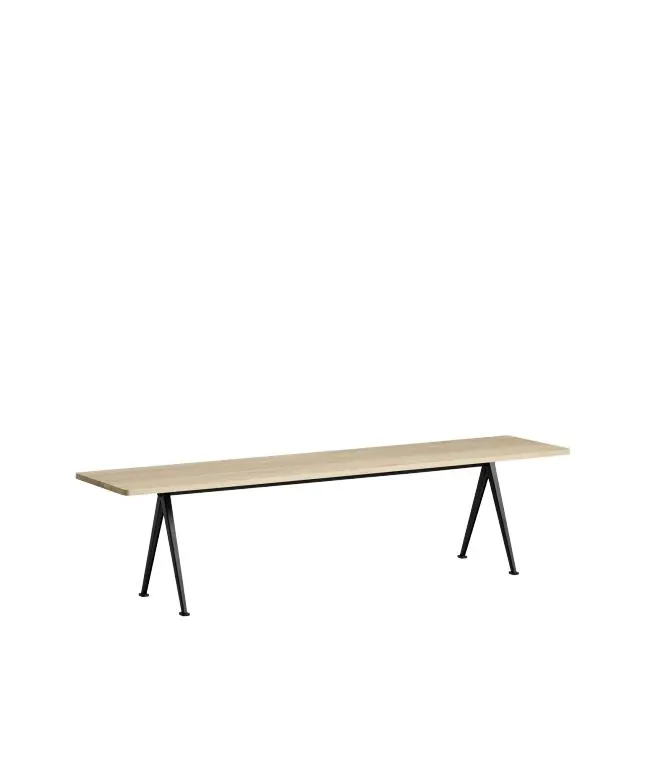 HAY bank Pyramid 12 - zwart frame, gelakt