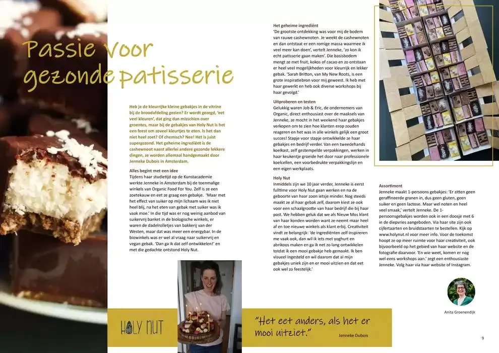 Ons magazine over vitaliteit, aandacht, eerlijkheid & bezieling van 9 oktober tot 22 december 2024 - Folder pagina 5