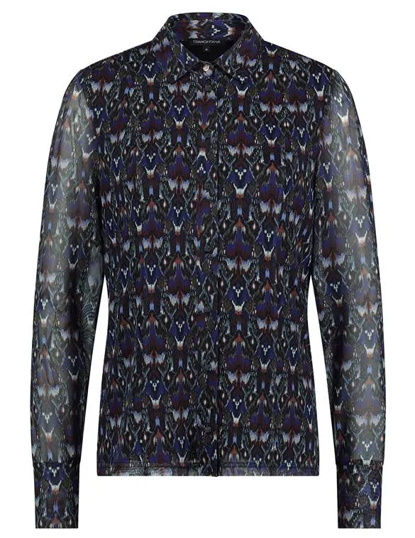 Tramontana Blouse all-over print C10-10-401