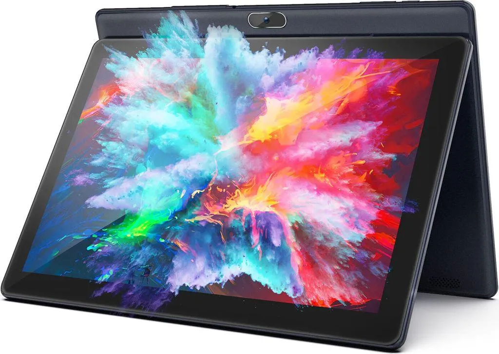 PRITOM M10 10,1 Zoll Android Tablet PC 64GB ROM Android 10 Quad-Core HD IPS-Bildschirm WiFi