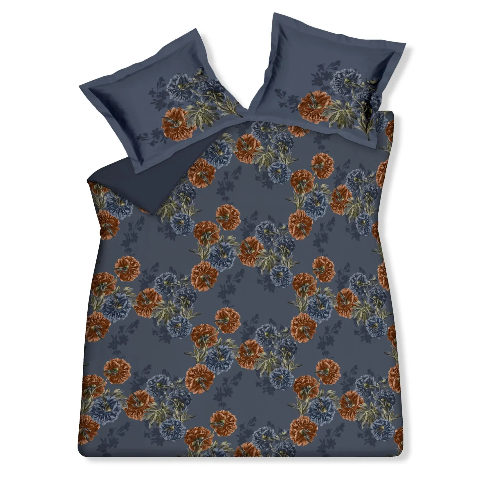 MIDNIGHT HOUR dekbedovertrek | blue ink