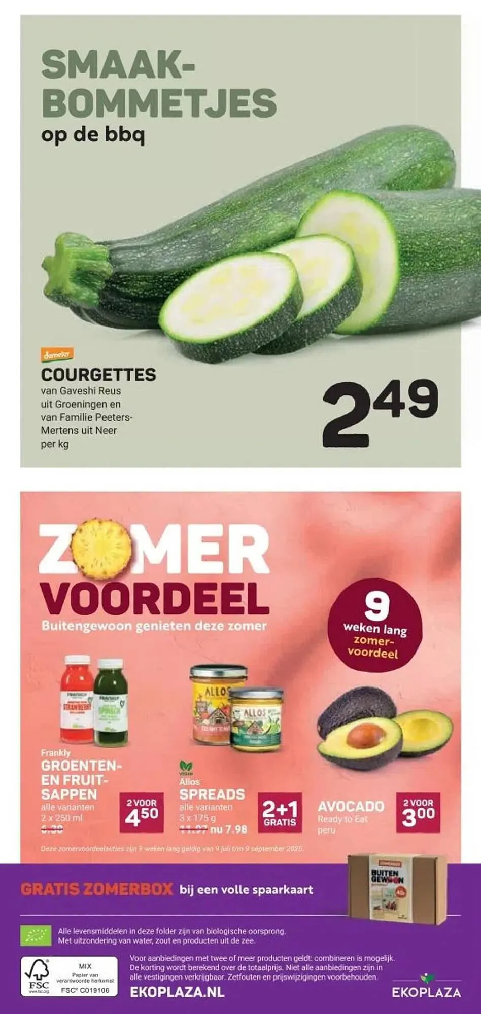 Ekoplaza folder van 28 augustus tot 15 september 2025 - Folder pagina 22