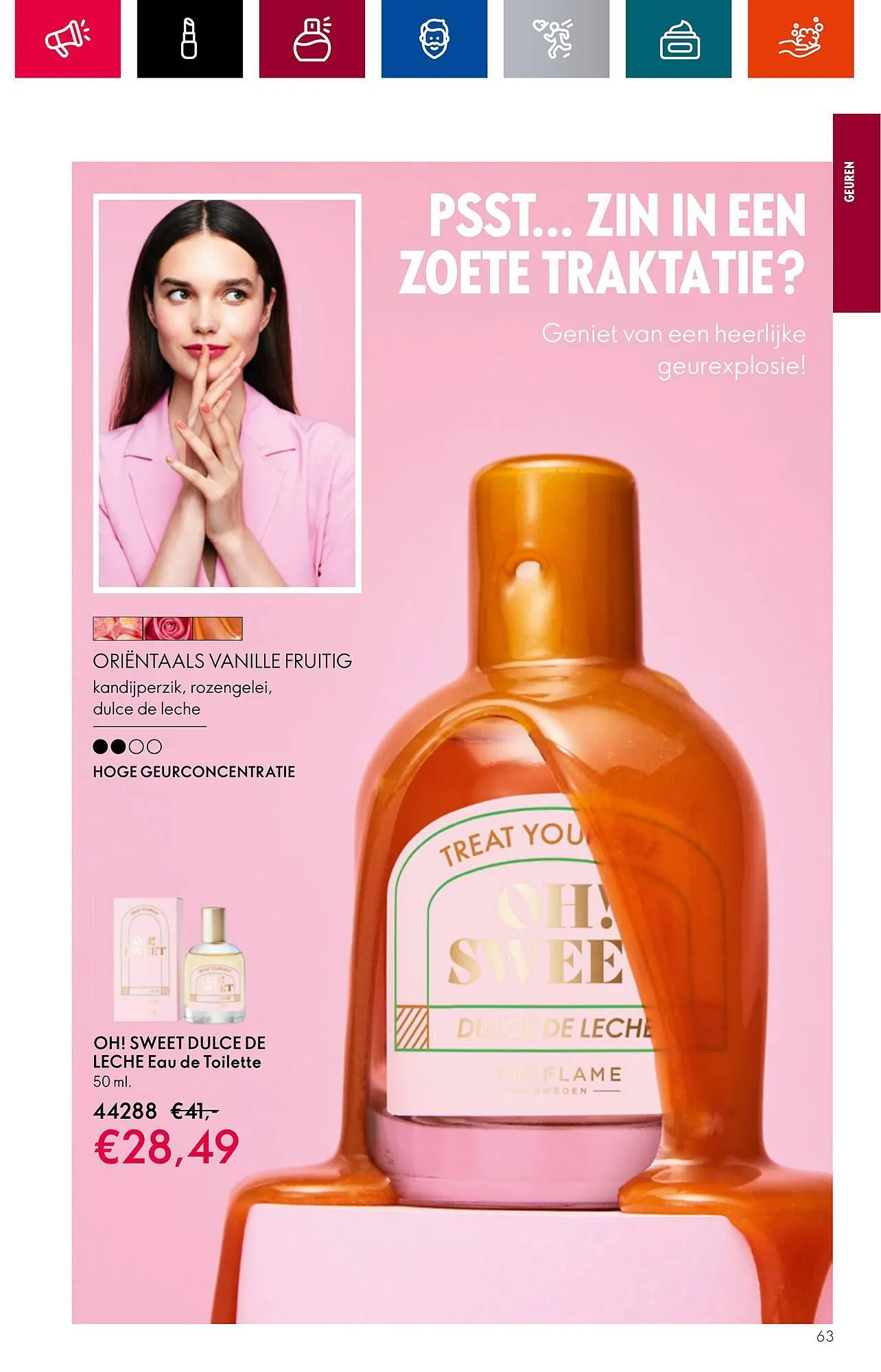 Oriflame folder van 28 juni tot 18 juli 2023 - Folder pagina 63