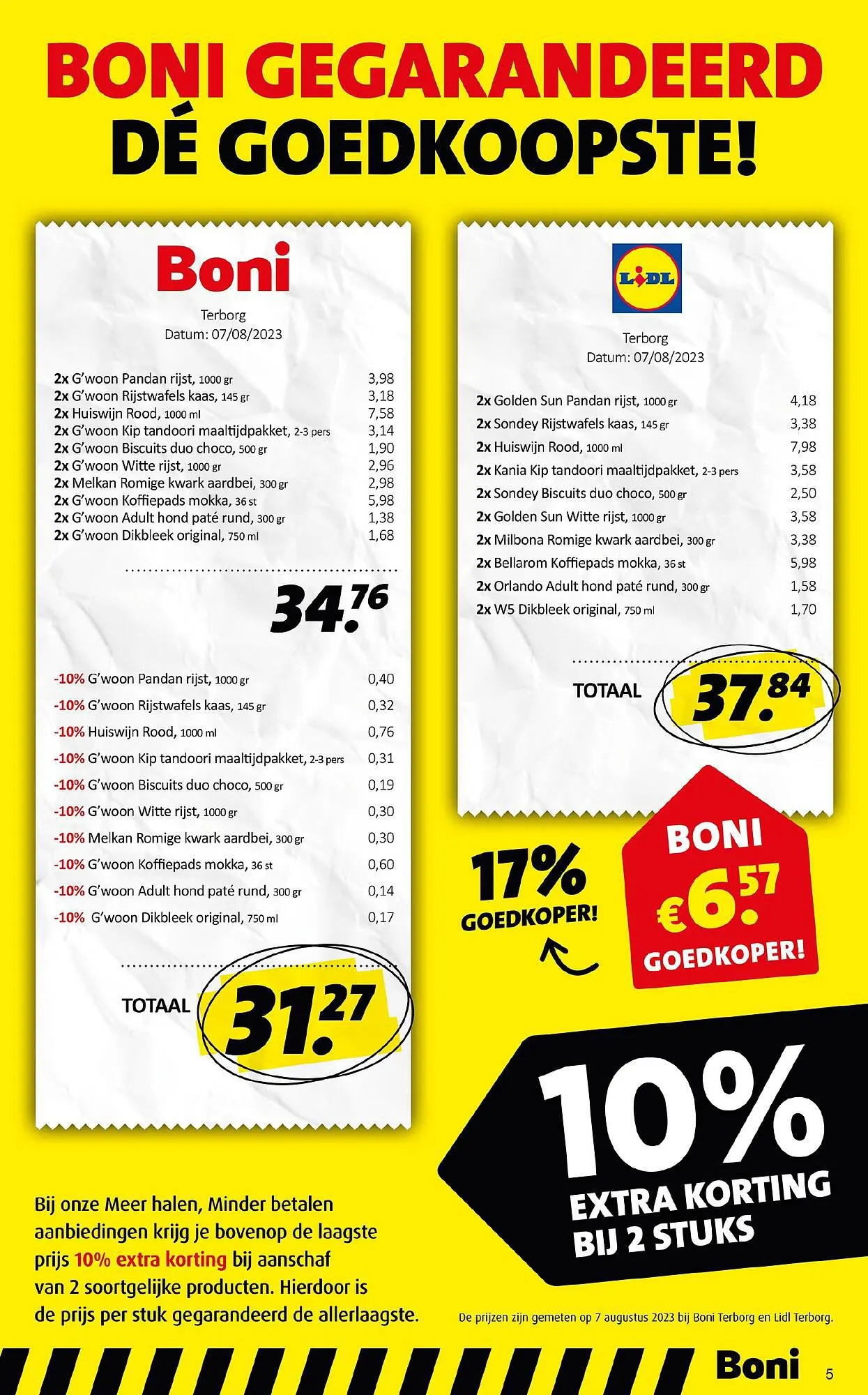Boni folder van 23 augustus tot 24 oktober 2023 - Folder pagina 5