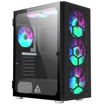 Montech X3 Glass Midi-Tower, RGB, Zwart