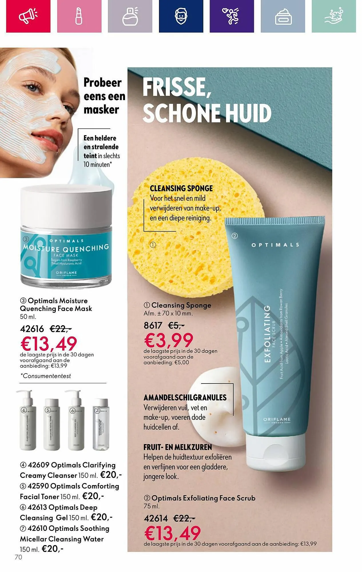 Oriflame folder van 25 oktober tot 7 november 2023 - Folder pagina 70