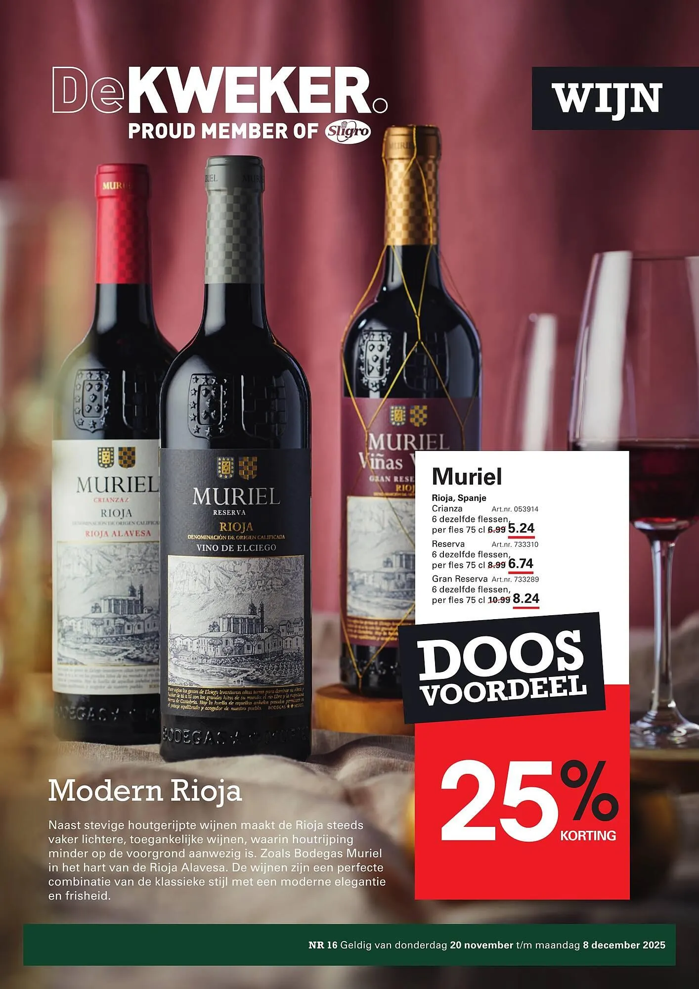 De Kweker folder van 20 november tot 8 december 2025 - Folder pagina 1