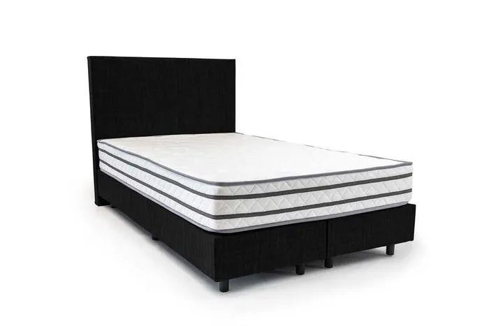 Aanbieding Boxspring Robinson Compleet - zwart 120x200cm