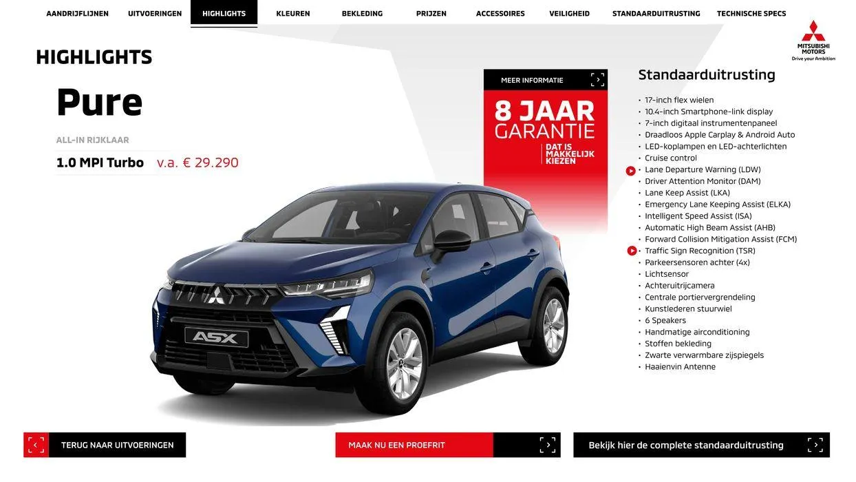 Mitsubishi Asx van 3 juli tot 3 juli 2025 - Folder pagina 5
