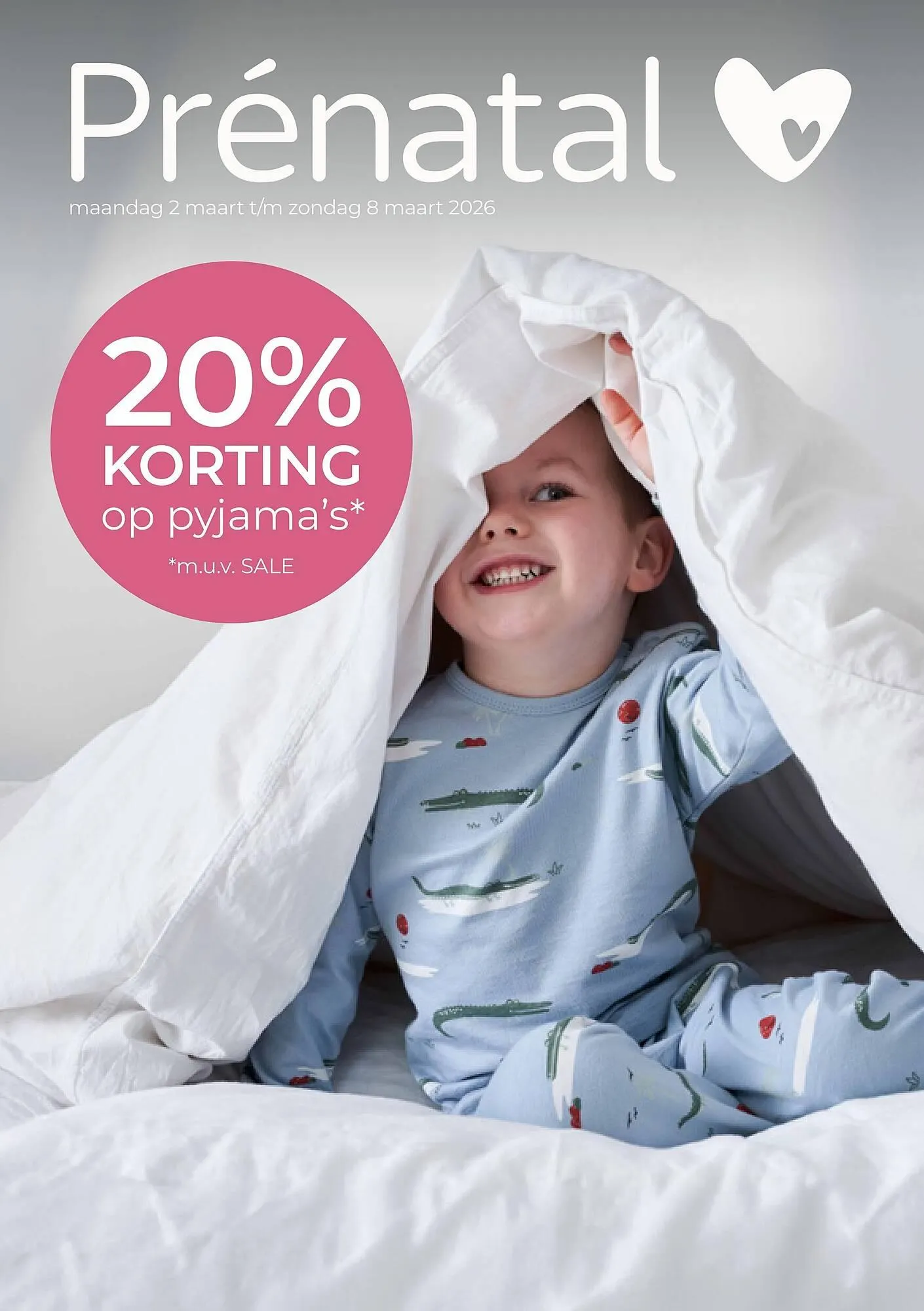 Prenatal folder van 2 maart tot 8 maart 2026 - Folder pagina 1