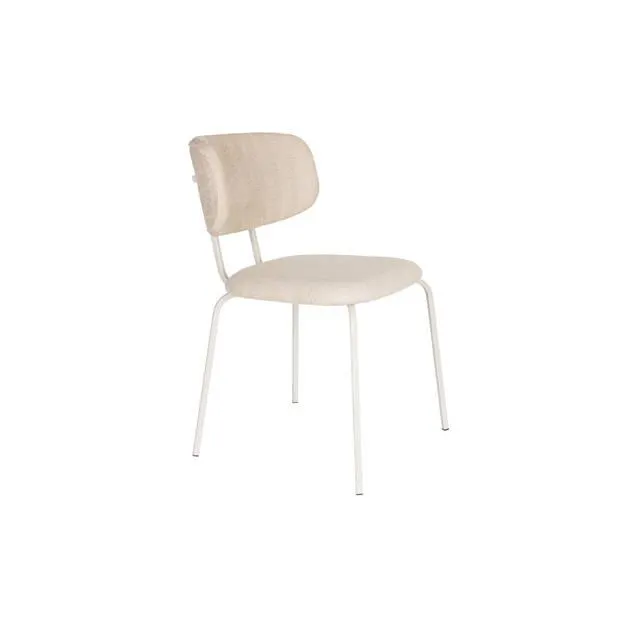 Housecraft Jaze Eetkamerstoelen Off-White - Set van 2